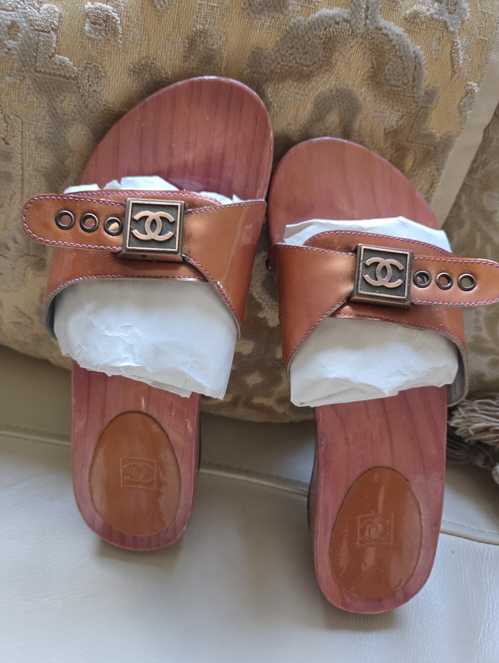 Authentic Chanel Sandals